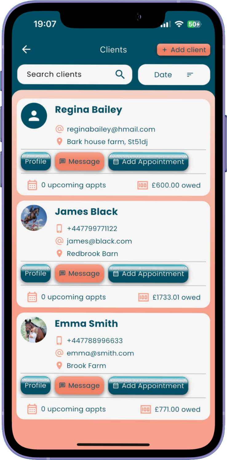 Client profiles